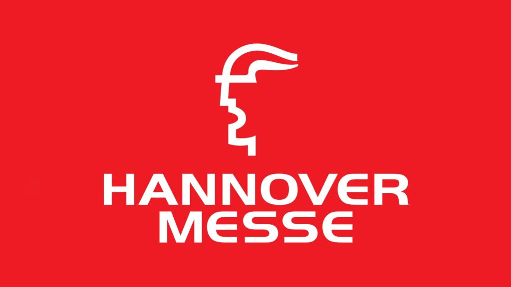 Logo der Hannover Messe für die Messe-Seite von EBS.