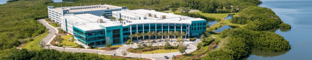 Bannerbild des Campus der Nova Southeastern University für die Case Study von EBS.